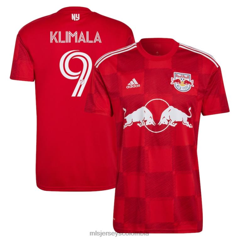camiseta adidas new york red bulls patryk klimala roja 2022 1ritmo replica jugador hombres MLS Jerseys jersey TJ6661005